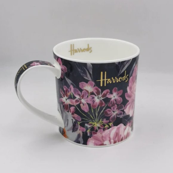RARE Harrods Tea Rose Mug - Picture 1 of 6
